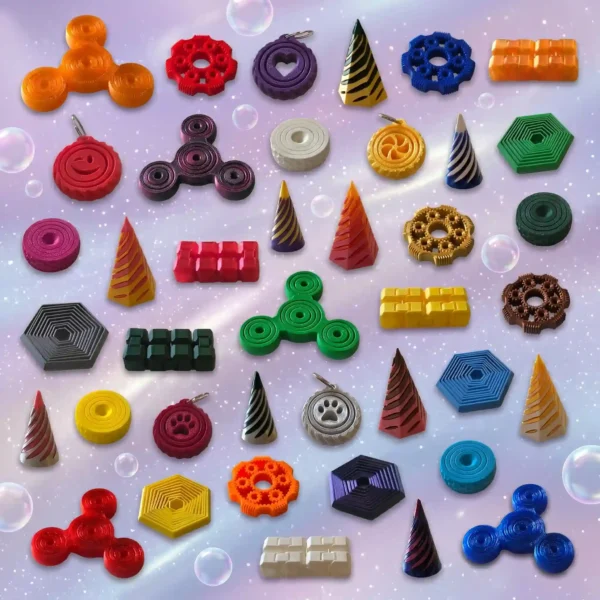 Sensory Fidget Gift Box with 40 3D printed fidgets