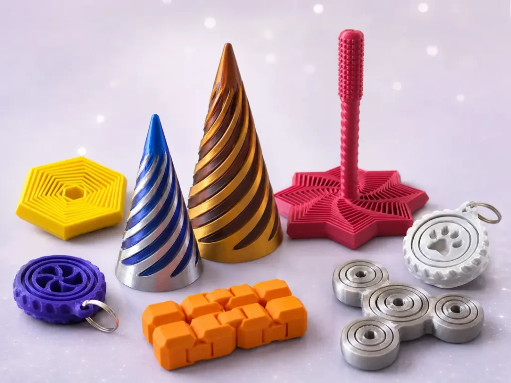 Aventine Printz 3D printed fidget bundle