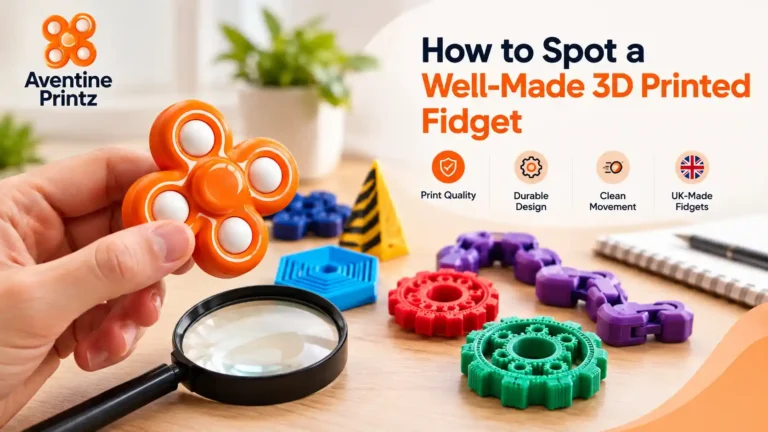 3D printed fidget quality guide for spotting a well-made fidget online